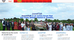 Desktop Screenshot of jowett.net