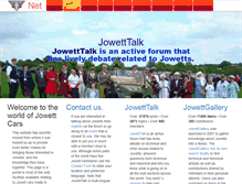 Tablet Screenshot of jowett.net